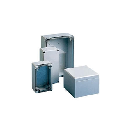 Hoffman Enclosures Inc Electrical Junction Box, Type 4X / Screw Cover, 240X160X120MM Q241612PCD